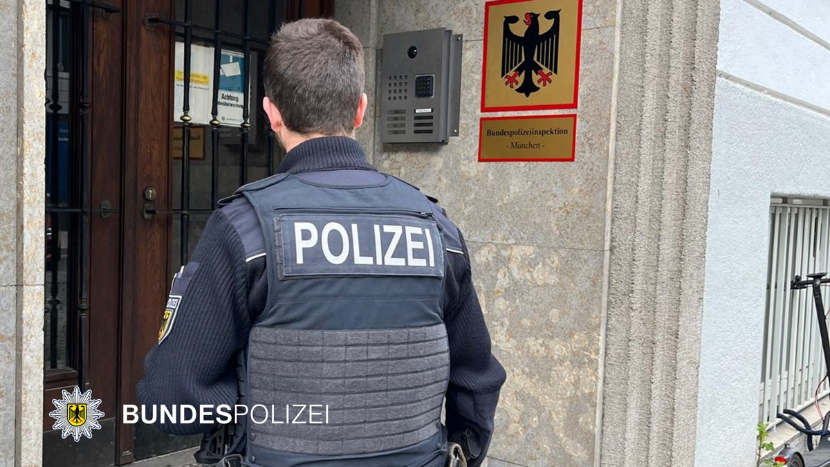 Bundespolizeidirektion München: Mehrere Gewaltdelikte im Bahnbereich - Foto: presseportal.de