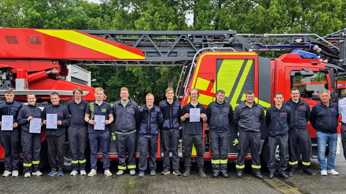 FW-WRN: Neue Atemschutzgeräteträger für die Feuerwehren Werne und Selm - Bild: presseportal.de