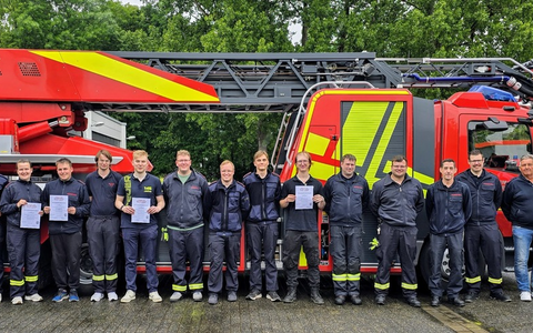 FW-WRN: Neue Atemschutzgeräteträger für die Feuerwehren Werne und Selm - Foto: presseportal.de