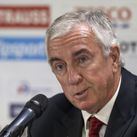 IIHF-Präsident Luc Tardif bestätigt: Olympia 2026 findet ohne Russland statt. - Foto: Peter Schneider/KEYSTONE/dpa