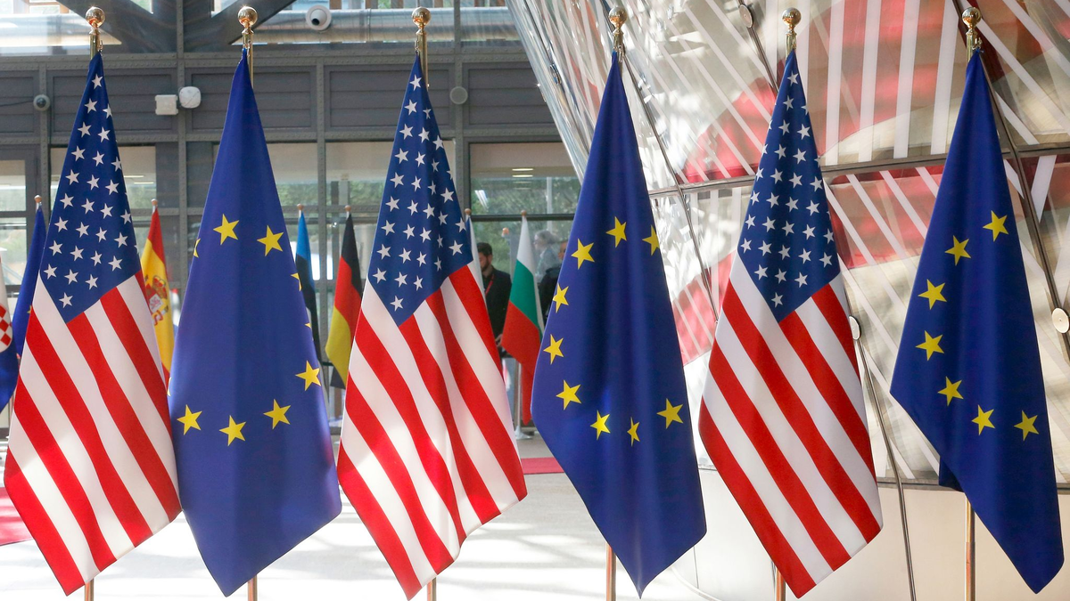 Noch verhandeln die USA und die EU. - Foto: Nicolas Maeterlinck/BELGA/dpa