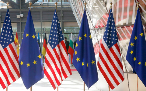Noch verhandeln die USA und die EU. - Foto: Nicolas Maeterlinck/BELGA/dpa