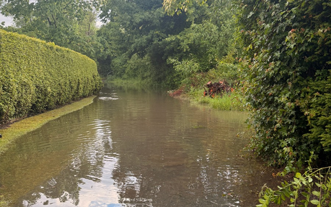 FW-DT: Kleinere Einsätze nach kurzem Starkregen - Foto: presseportal.de