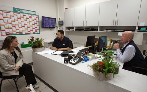 Neue Folgen Unser Supermarkt - mit Herz und Humor Diese Woche: Alessia Herrens Bewerbungsgespräch - Foto: presseportal.de