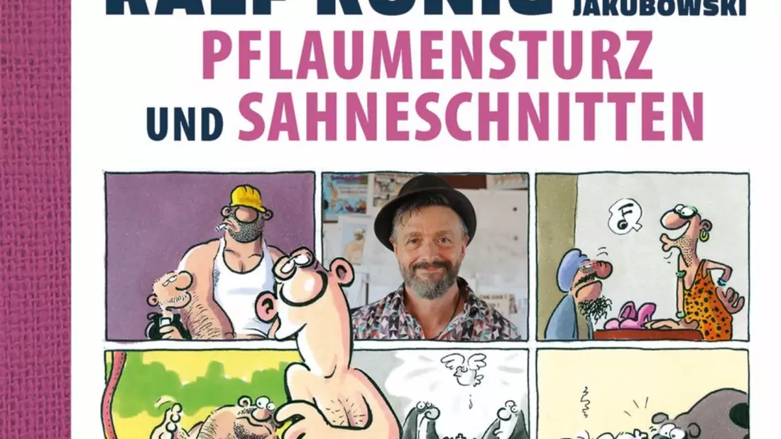 Ralf König feiert 65 Jahre - mit Pflaumensturz und Sahneschnitten! - Bild: presseportal.de