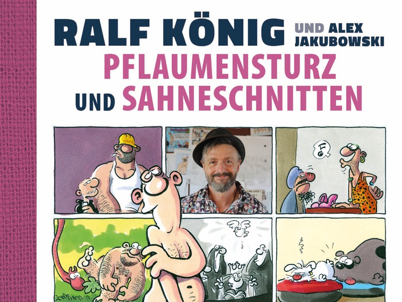 Ralf König feiert 65 Jahre - mit Pflaumensturz und Sahneschnitten! - Foto: presseportal.de