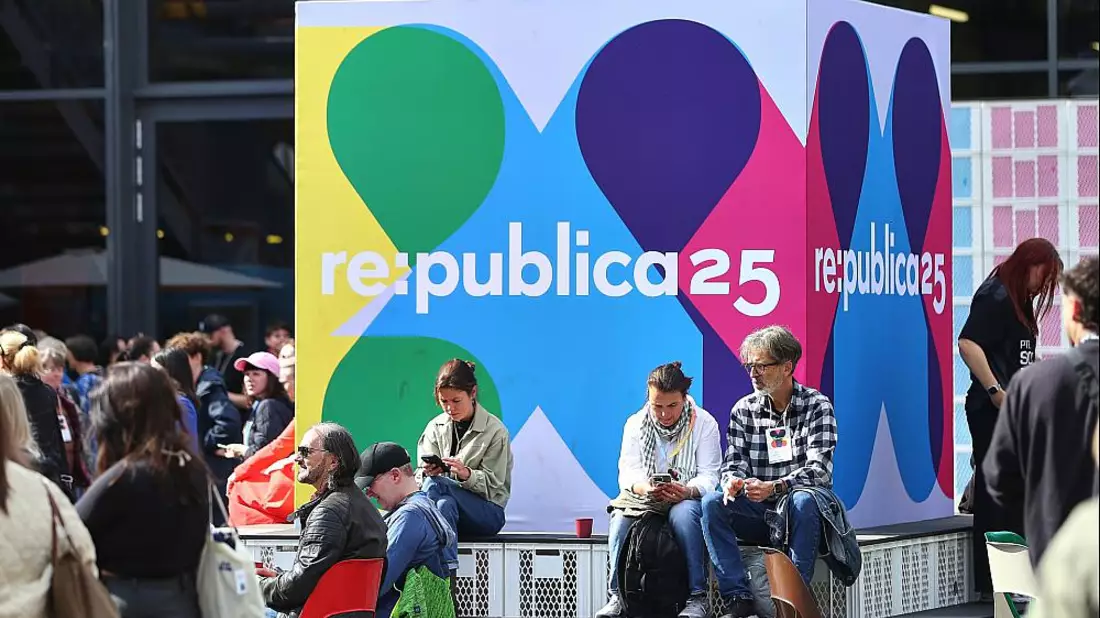 Republica-Logo am 26.05.2025 - Bild: über dts Nachrichtenagentur