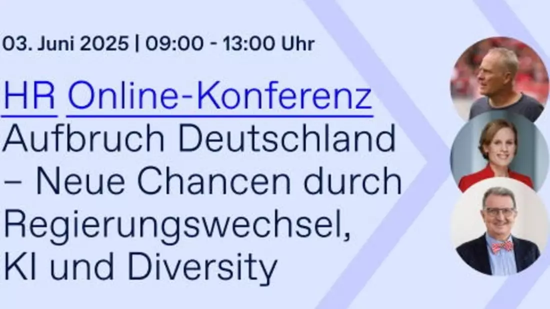 KI trifft Koalitionsvertrag: Haufe HR Online Konferenz zeigt, was auf HR-Manager:innen jetzt zukommt - Bild: presseportal.de