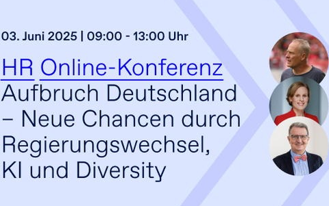 KI trifft Koalitionsvertrag: Haufe HR Online Konferenz zeigt, was auf HR-Manager:innen jetzt zukommt - Foto: presseportal.de KI trifft Koalitionsvertrag: Haufe HR Online Konferenz zeigt, was auf HR-Manager:innen jetzt zukommt - Foto: presseportal.de