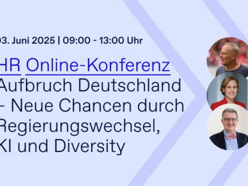 KI trifft Koalitionsvertrag: Haufe HR Online Konferenz zeigt, was auf HR-Manager:innen jetzt zukommt - Foto: presseportal.de