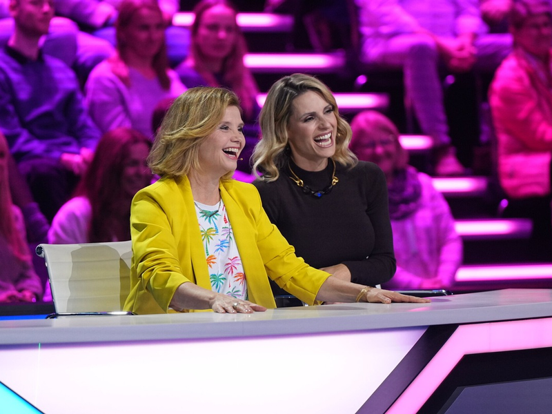 Annette Frier Michelle Hunziker Wer isses? - Foto: Joyn/Guido Engels, presseportal.de