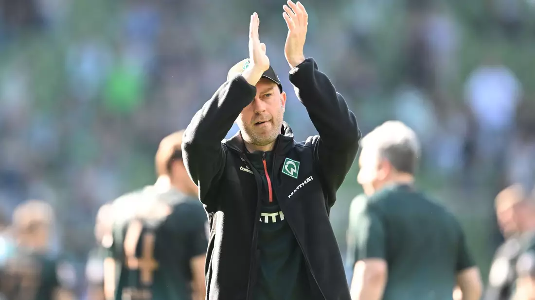 Hört bei Werder Bremen auf: Trainer Ole Werner. - Bild: Carmen Jaspersen/dpa