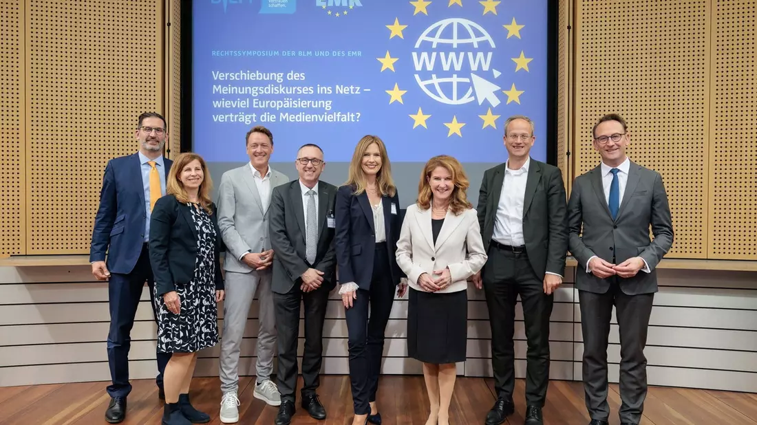 Meinungsdiskurs im Netz: Wieviel Europäisierung verträgt die Medienvielfalt? / Rechtssymposium von BLM und EMR eröffnet - Bild: presseportal.de