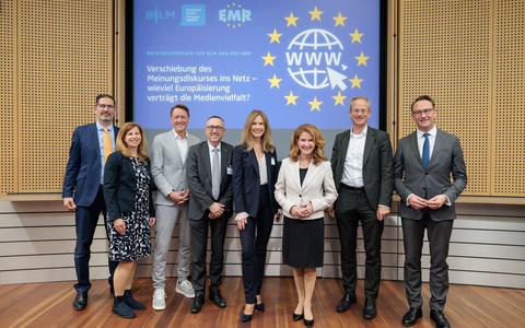 Meinungsdiskurs im Netz: Wieviel Europäisierung verträgt die Medienvielfalt? / Rechtssymposium von BLM und EMR eröffnet - Foto: presseportal.de