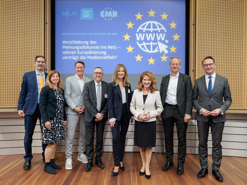 Meinungsdiskurs im Netz: Wieviel Europäisierung verträgt die Medienvielfalt? / Rechtssymposium von BLM und EMR eröffnet - Foto: presseportal.de