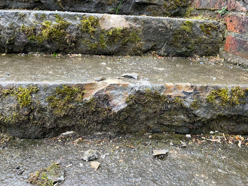 POL-KLE: Rees - Sachbeschädigung an Steintreppe / Zeugen gesucht - Foto: presseportal.de