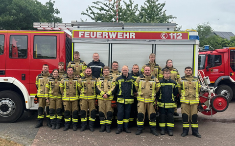 FW Sonsbeck: Interkommunaler Grundlehrgang erfolgreich absolviert - Foto: presseportal.de