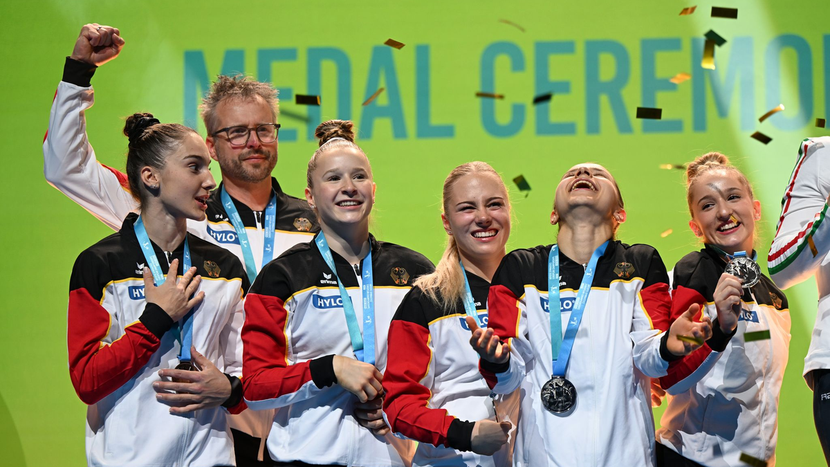 Timo Eder zeigte eine starke Leistung am Barren. - Foto: Marijan Murat/dpa