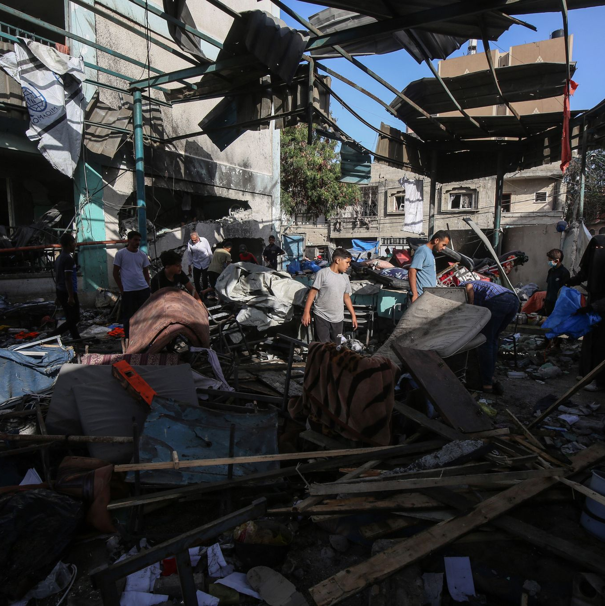 Rund 200.000 Palästinenser soll seit Beginn der Waffenruhe in Gazas Norden zurückgekehrt sein. - Foto: Rizek Abdeljawad/XinHua/dpa