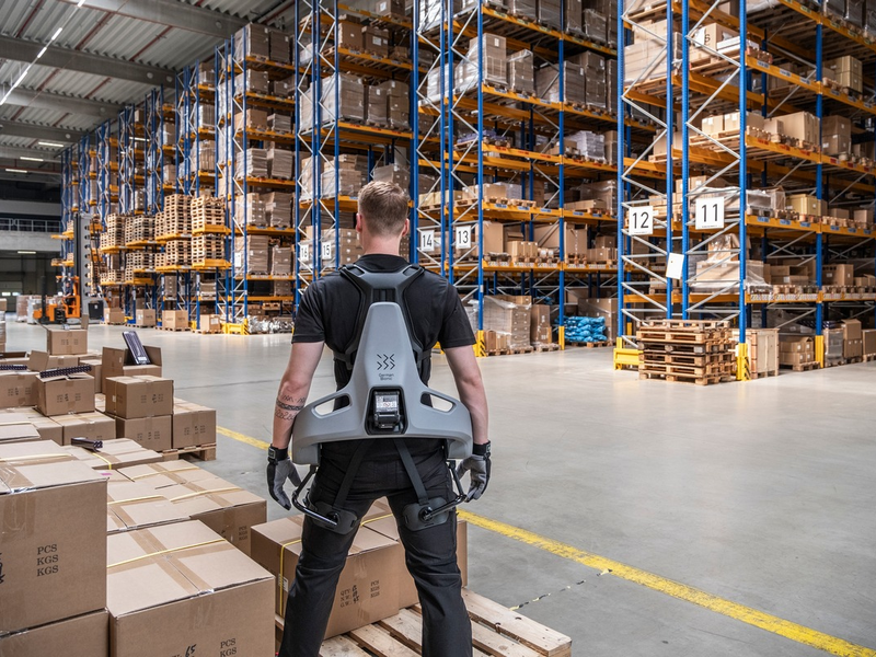 German Bionic launcht Exia: Das weltweit stärkste Exoskelett unterstützt mit echter KI-Power - Foto: presseportal.de