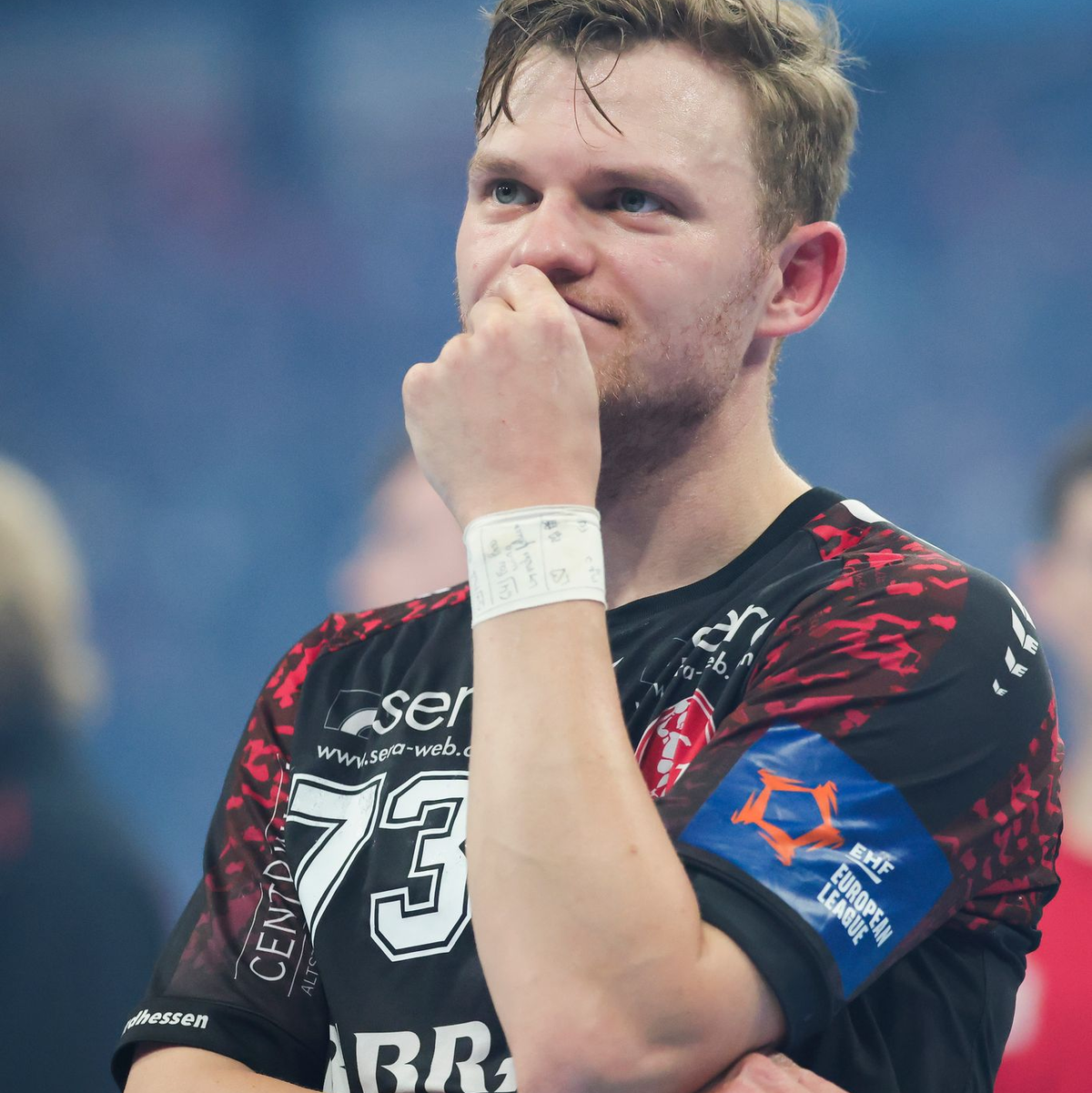 Timo Kastening wartet noch auf den Premierentitel mit Melsungen.  - Foto: Christian Charisius/dpa