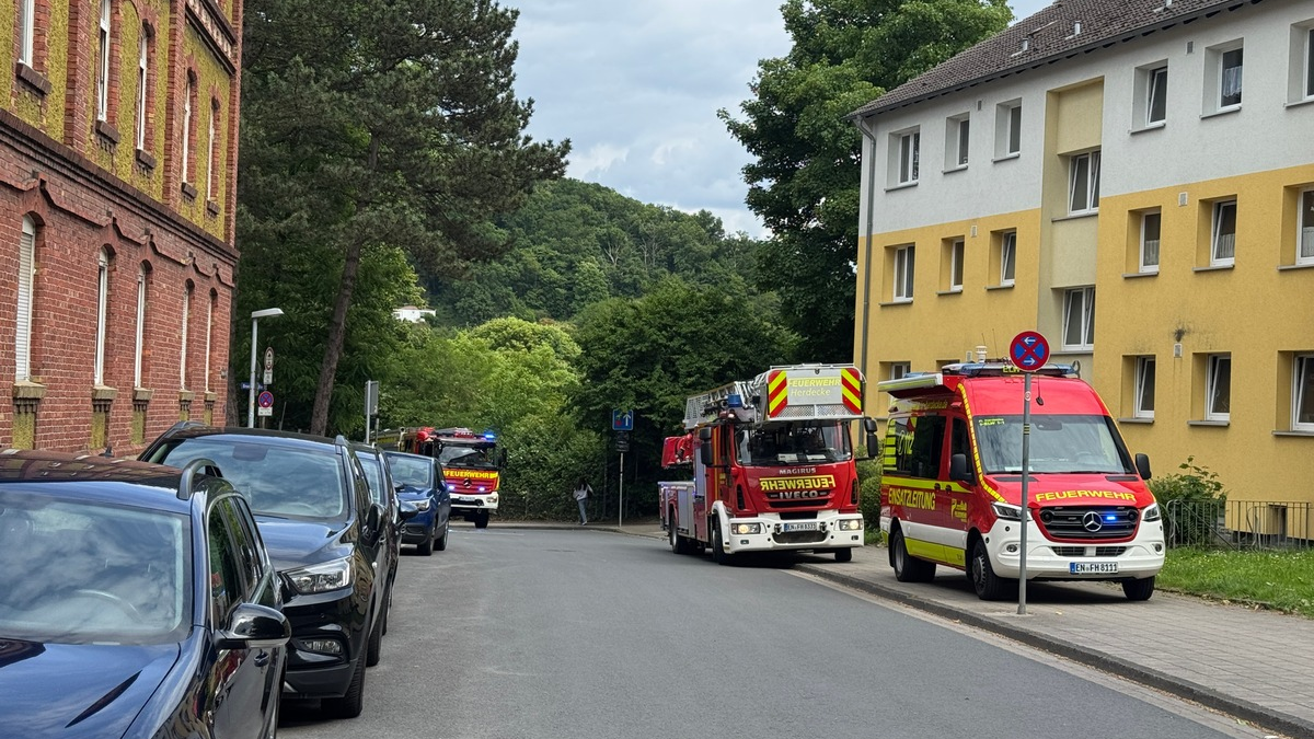 FW-EN: Einsatzreicher Montag mit Brand im Gebäude - Foto: presseportal.de