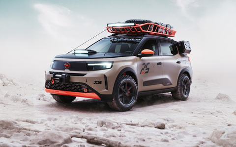 Raues Showcar für alle Fälle: Der Opel Frontera GRAVEL - Foto: presseportal.de