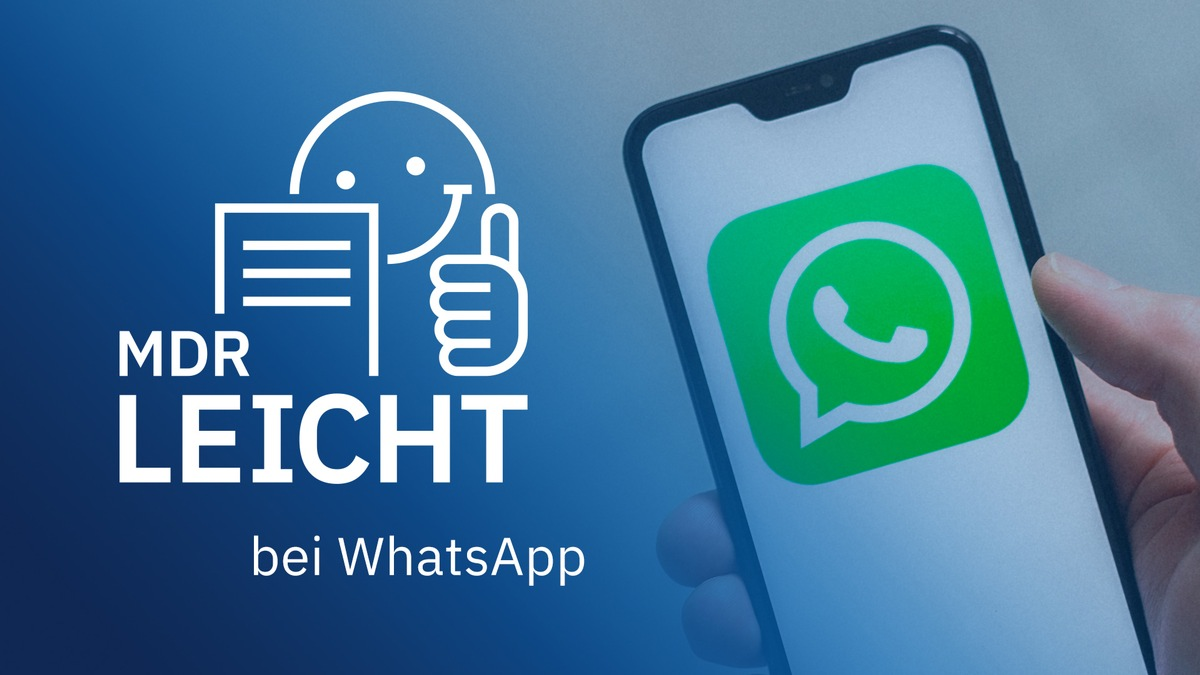 „MDR Leicht“: Mobiler Nachrichtenkanal startet zum Internationalen Tag der Leichten Sprache - Foto: presseportal.de