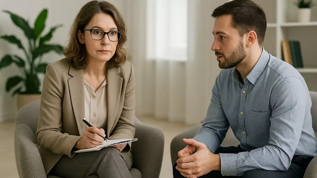 Eine gute Psychotherapie kann durchaus hilfreich sein - Bild: Redaktion (mithilfe von KI kreiert)