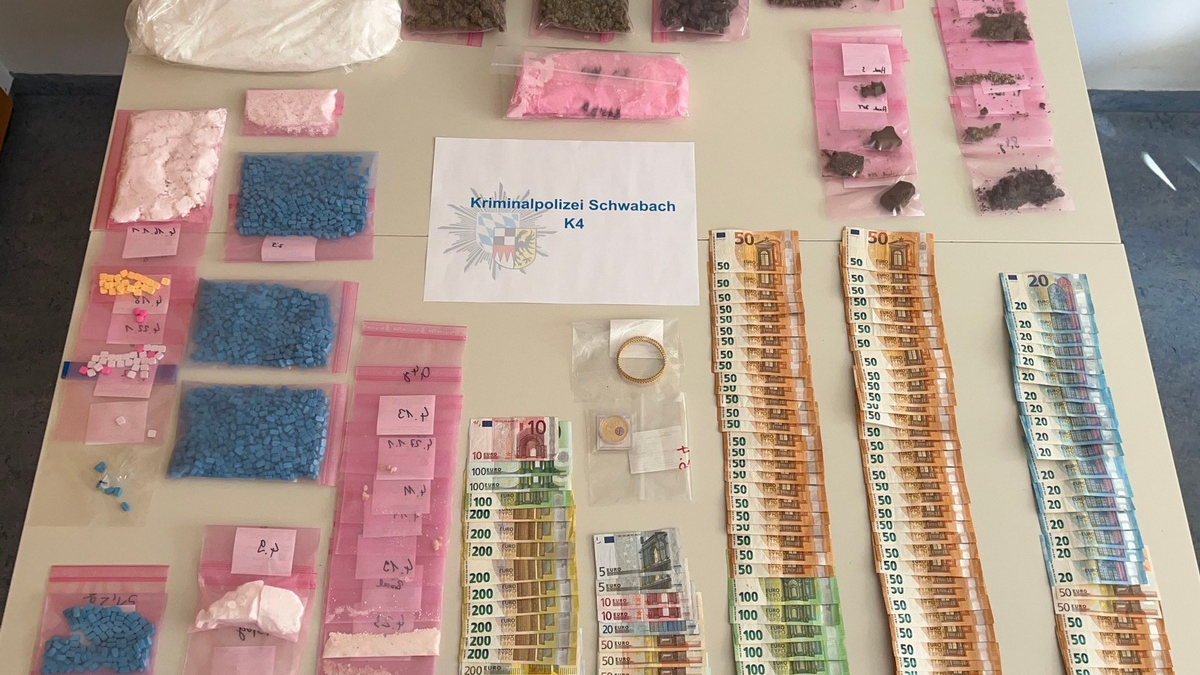 POL-MFR: (544) Ermittlungserfolg der Kriminalpolizei Schwabach - Schlag gegen Betäubungsmittelhandel - Foto: presseportal.de