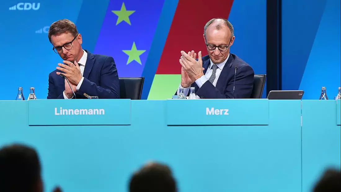 Carsten Linnemann und Friedrich Merz (Archiv) - Bild: über dts Nachrichtenagentur