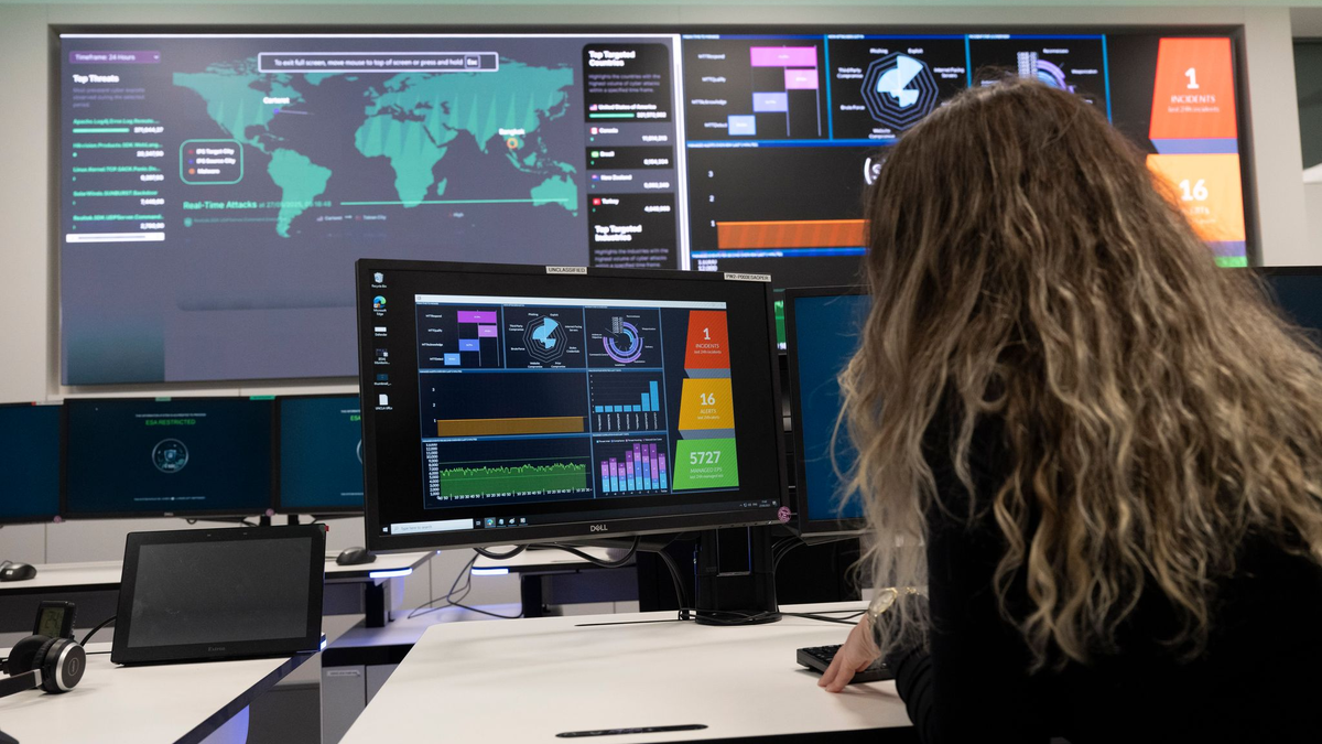 Mögliche Angriffe können Experten gemeinsam erkennen. - Foto: Boris Roessler/dpa