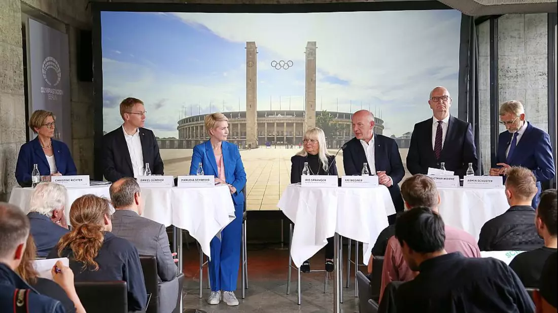 Konzept für Olympia-Bewerbung wird vorgestellt am 27.05.2025 - Bild: über dts Nachrichtenagentur