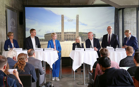 Konzept für Olympia-Bewerbung wird vorgestellt am 27.05.2025 - Foto: über dts Nachrichtenagentur