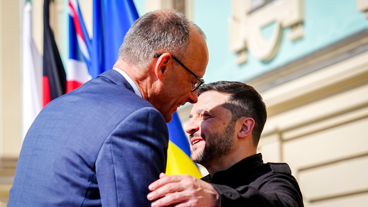 Merz' vorsichtiger Optimismus nach dem jüngsten Treffen mit Selenskyj ist düsteren Prognosen gewichen. (Archivbild) - Foto: Kay Nietfeld/dpa