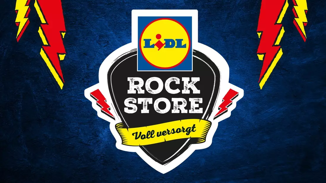Lidl feiert Jubiläen von Rock am Ring und Rock im Park / Limitierte Festival-Kollektion, Aktionen im Infield und voll versorgt mit den Lidl Rock Stores - Bild: presseportal.de