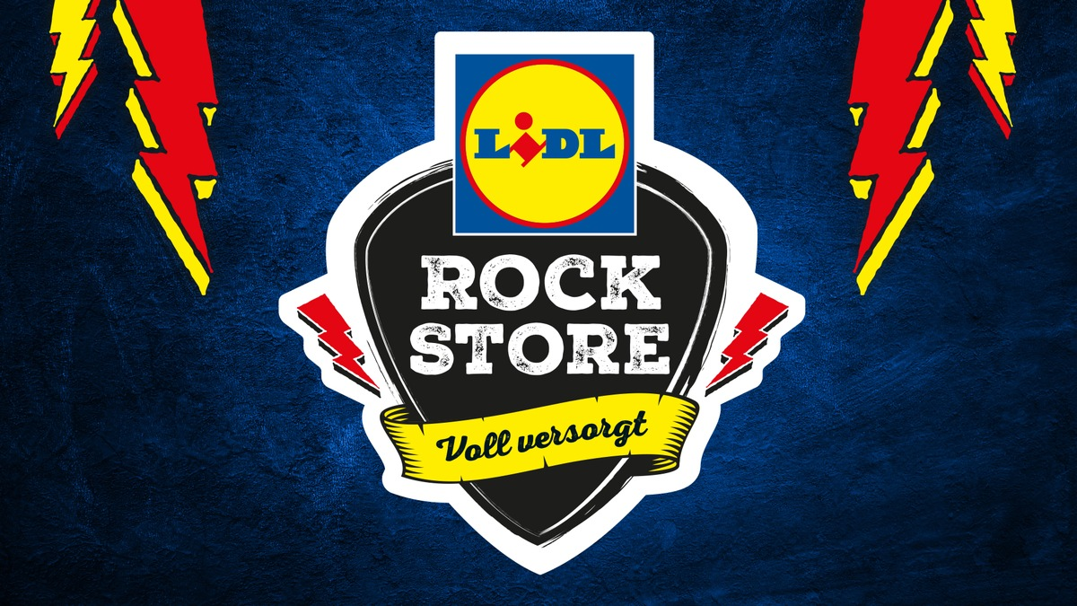 Lidl feiert Jubiläen von Rock am Ring und Rock im Park / Limitierte Festival-Kollektion, Aktionen im Infield und 