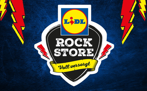 Lidl feiert Jubiläen von Rock am Ring und Rock im Park / Limitierte Festival-Kollektion, Aktionen im Infield und voll versorgt mit den Lidl Rock Stores - Foto: presseportal.de