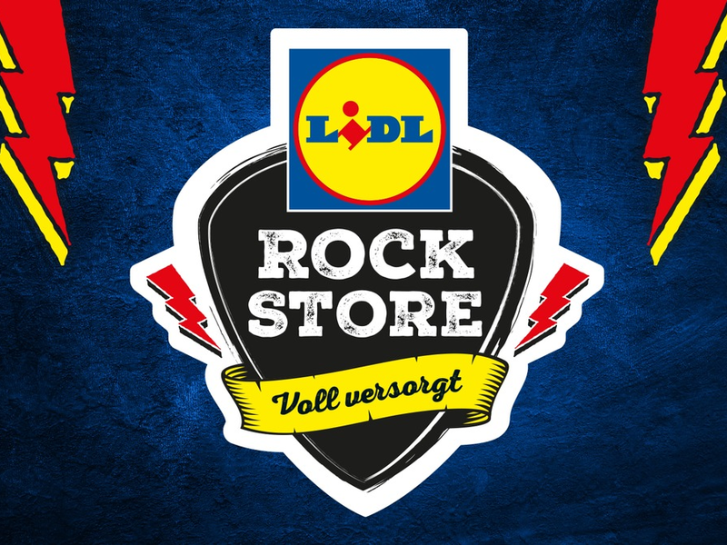 Lidl feiert Jubiläen von Rock am Ring und Rock im Park / Limitierte Festival-Kollektion, Aktionen im Infield und voll versorgt mit den Lidl Rock Stores - Foto: presseportal.de