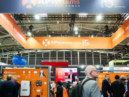 APsystems begeistert auf der Intersolar Europe 2025 mit Next-Gen-Mikrowechselrichtern und Energiespeicherlösungen - Foto: presseportal.de