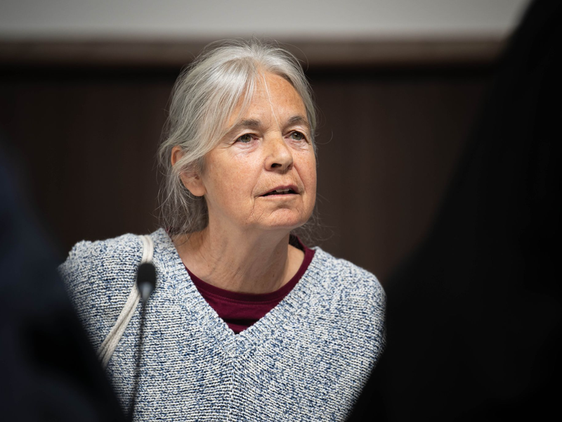 Der neue Gerichtssaal ist rund 800 Quadratmeter groß. - Foto: Sina Schuldt/dpa POOL/dpa