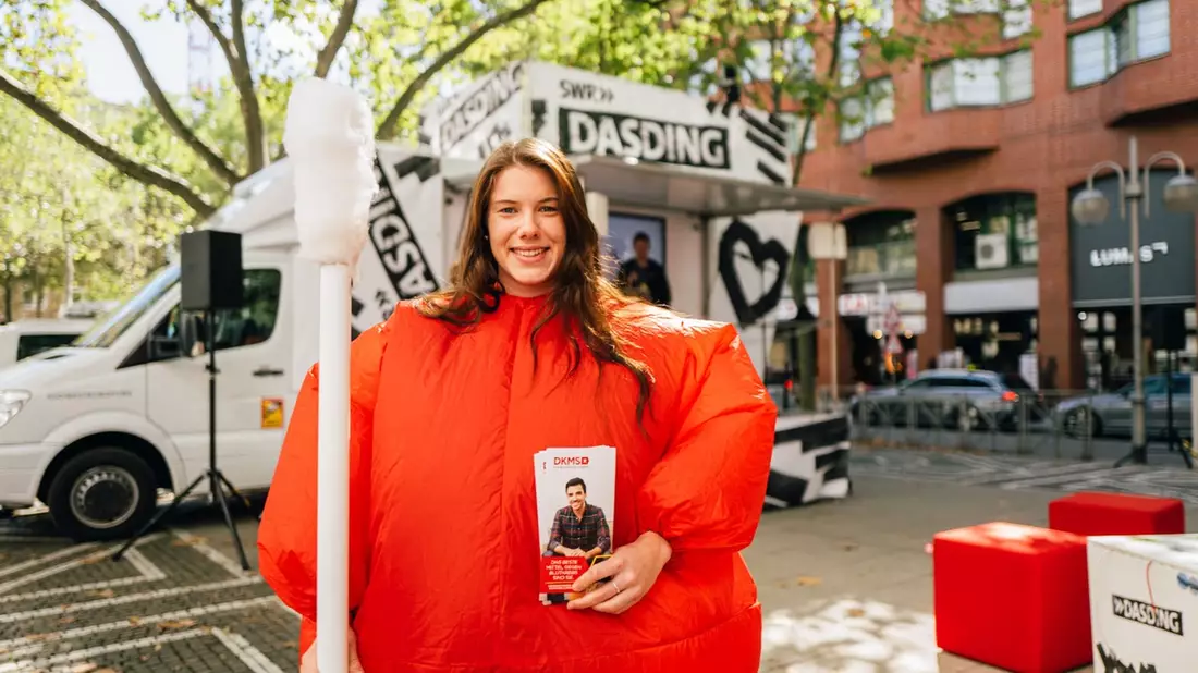 World Blood Cancer Day: Drei neue Stammzellspender:innen nach DASDING x DKMS-Roadshow - Bild: presseportal.de