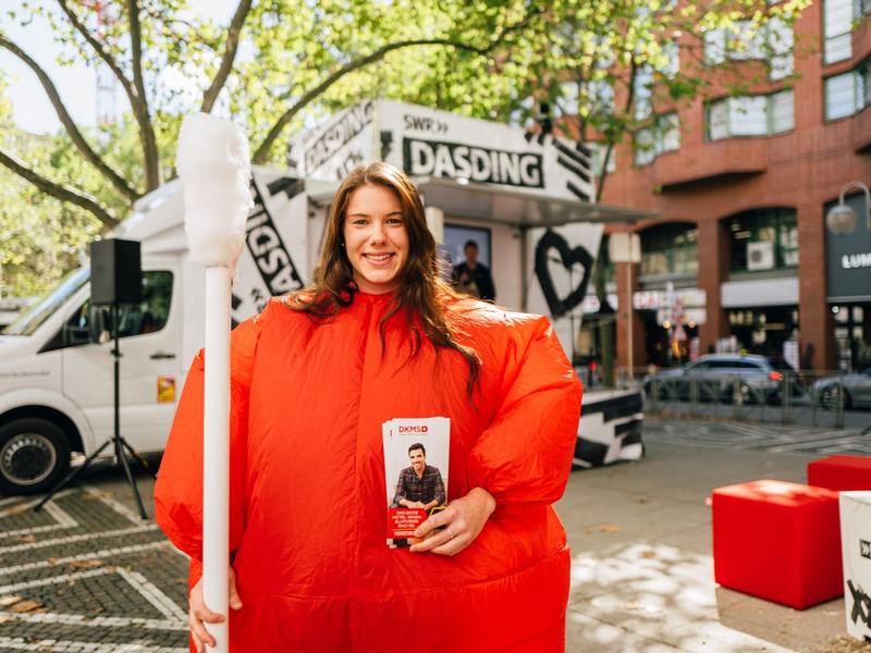 World Blood Cancer Day: Drei neue Stammzellspender:innen nach DASDING x DKMS-Roadshow - Foto: presseportal.de