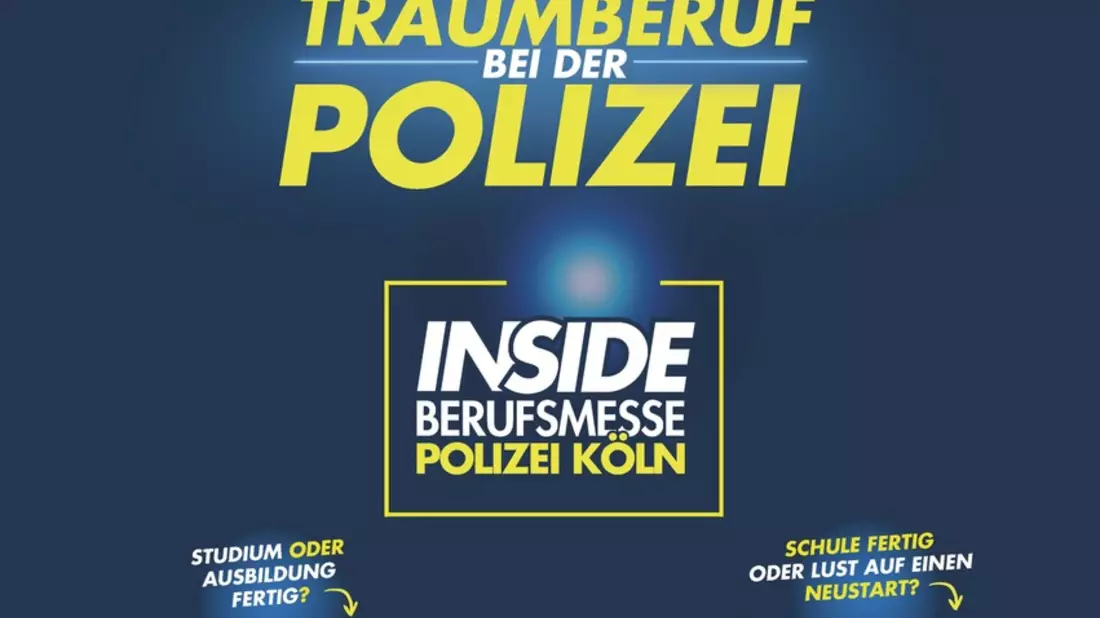 POL-K: 250528-1-K Polizei Köln lädt zur 2. INSIDE- Berufsmesse ein - Haben Sie Lust zum Team 110 zu gehören? - Bild: presseportal.de