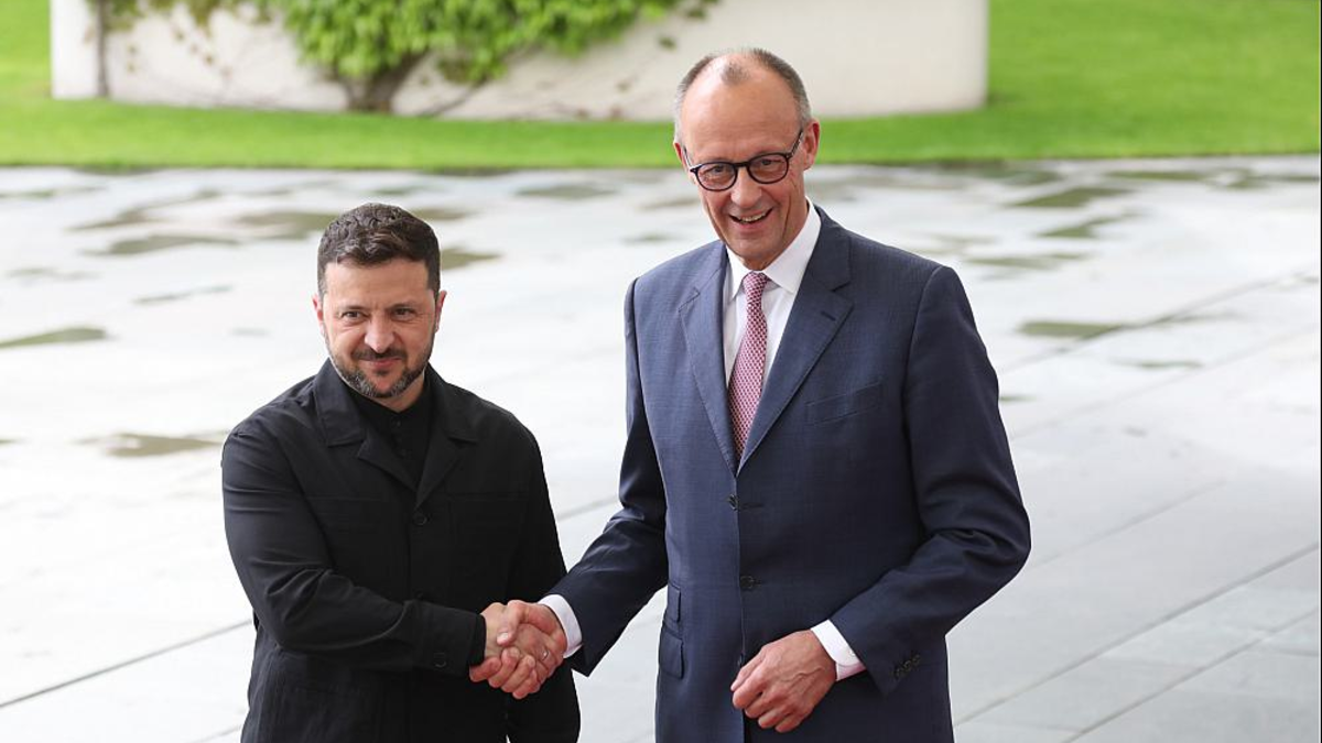 Wolodymyr Selenskyj und Friedrich Merz am 28.05.2025 - Foto: über dts Nachrichtenagentur