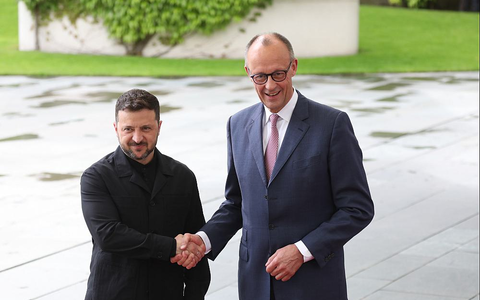 Wolodymyr Selenskyj und Friedrich Merz am 28.05.2025 - Foto: über dts Nachrichtenagentur