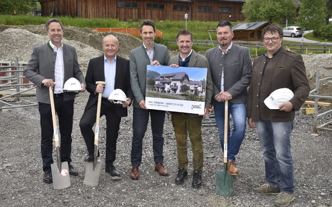 SWB: Spatenstich in Mauterndorf - Foto: Neumayr über pressetext.de