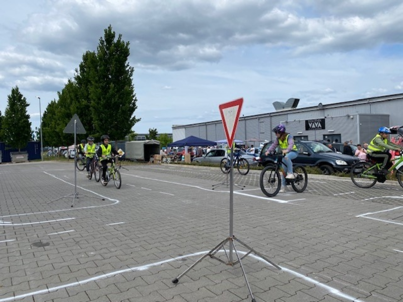 POL-PDKH: Erfolgreicher Fahrradtag der Jugendverkehrsschule Bad Kreuznach - Foto: presseportal.de