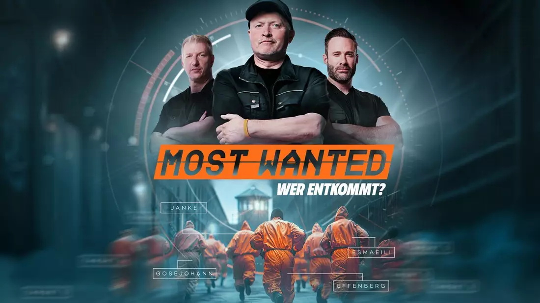 Max Schradin Joey Kelly Otto Bulletproof Most Wanted - Wer entkommt? - Bild: Joyn/Christoph Köstlin, presseportal.de