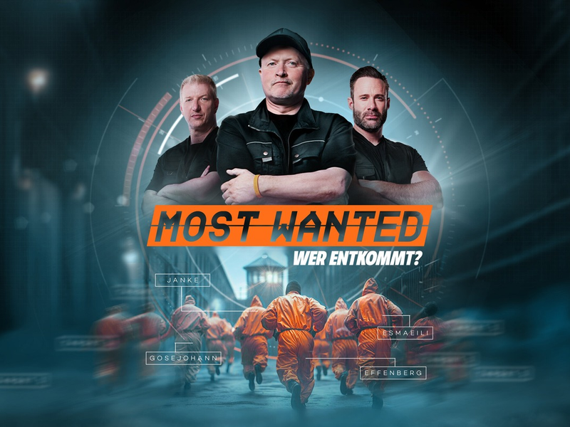 Max Schradin Joey Kelly Otto Bulletproof Most Wanted - Wer entkommt? - Foto: Joyn/Christoph Köstlin, presseportal.de